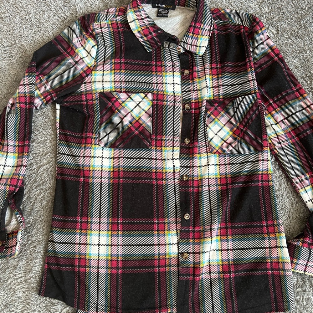 plaid shirt